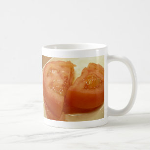 Caneca De Café Tomate fatiado