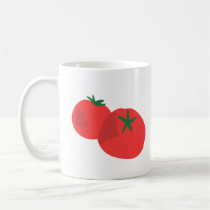 Caneca De Café Tomates Vermelhos Frescos Presente para Amante de