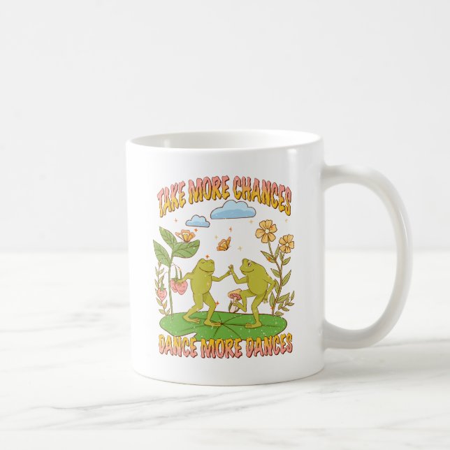 Caneca De Café Tome Mais Chances, Dance Mais Danças (Direita)