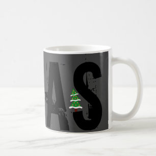 Caneca De Café Tome XMAS com a árvore de Natal que chama a atençã