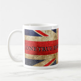 Caneca De Café Tommy Robinson - Um Patriota Verdadeiro (com bande