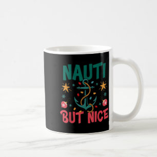 Caneca De Café Tonto Mas Bonito Piada De Natal Náutico Engraçado
