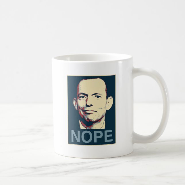 Caneca De Café Tony Abbott (Direita)