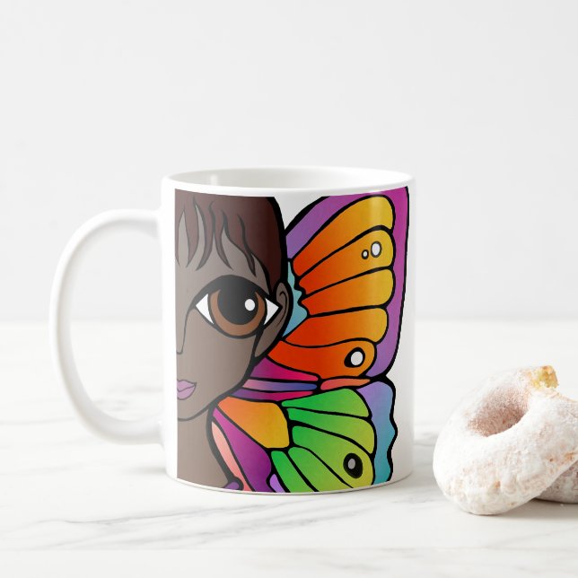 Caneca De Café Topeka Art Guild Mug (Com Donut)