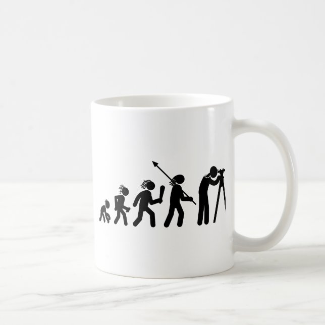 Caneca De Café Topógrafo da terra (Direita)