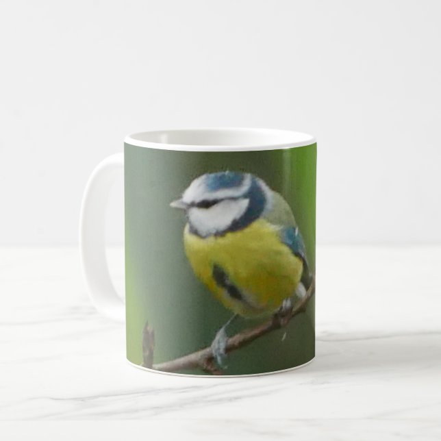 Caneca De Café Toque azul (Frente Esquerda)