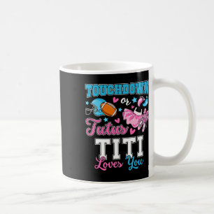 Caneca De Café Toque ou Tutus Titi Ama Você Fofo Revelação de Gên