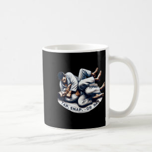 Caneca De Café Toque Snap ou Nap Brazilian Jiu Jitsu Finalização