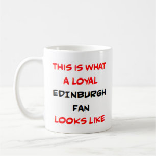 Caneca De Café torcedor do edinburgh, leal