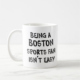 Caneca De Café torcedor esportivo de boston, sendo