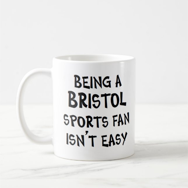 Caneca De Café torcedor esportivo de bristol, sendo (Esquerda)