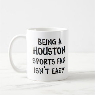 Caneca De Café torcedor esportivo de houston, sendo