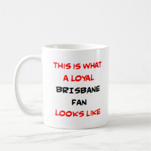 Caneca De Café torcedor leal de Brisbane