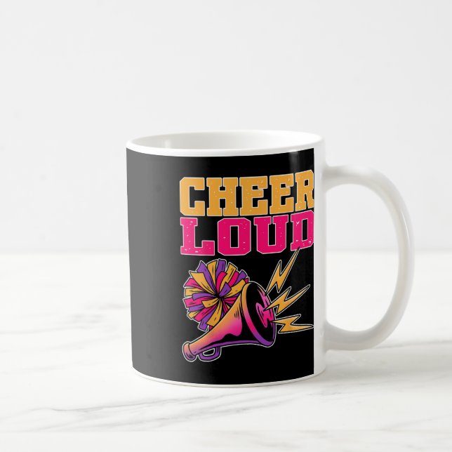Caneca De Café Torcendo Animada Alegre Torcedora Divertida  (Direita)