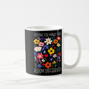 Caneca De Café Torcer por mentes que florescem de forma diferente
