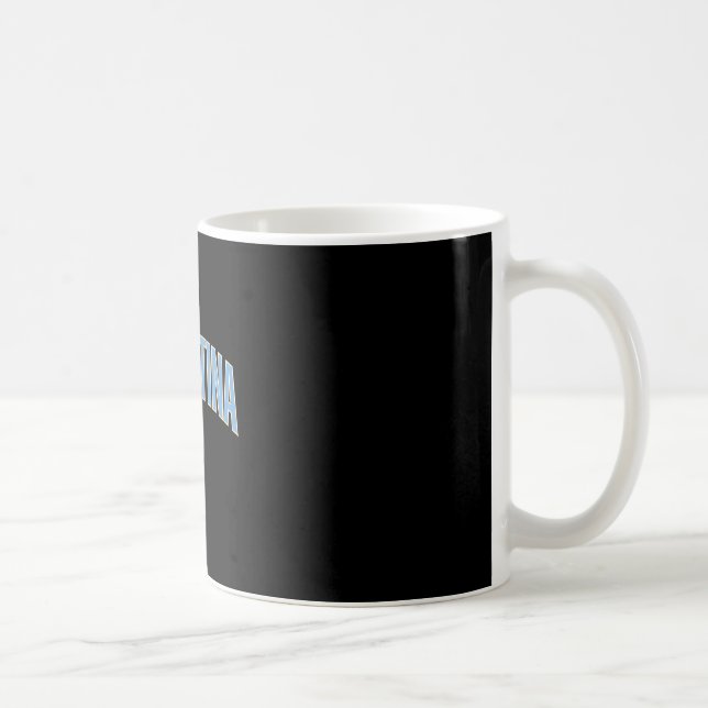 Caneca De Café Torcida Argentina Copa do Mundo 2026 _7  (Direita)