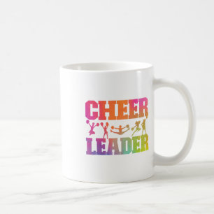 Caneca De Café Torcida Líder de Torcida Aquarela Arco-íris