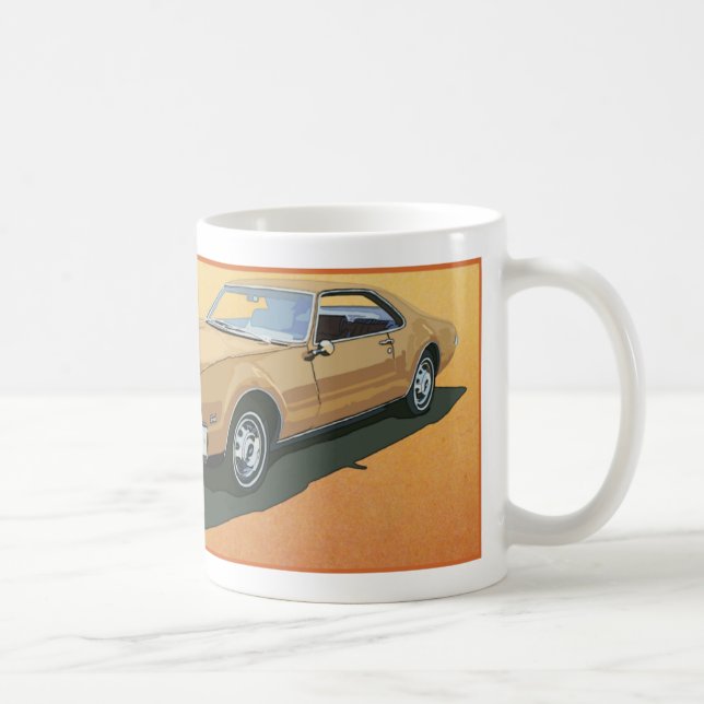 Caneca De Café Tornado Dourado (Direita)