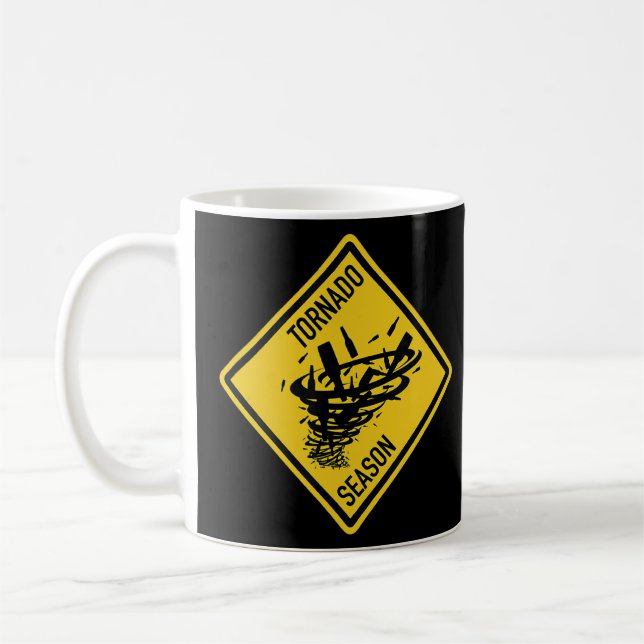 Caneca De Café Tornado Season (Esquerda)