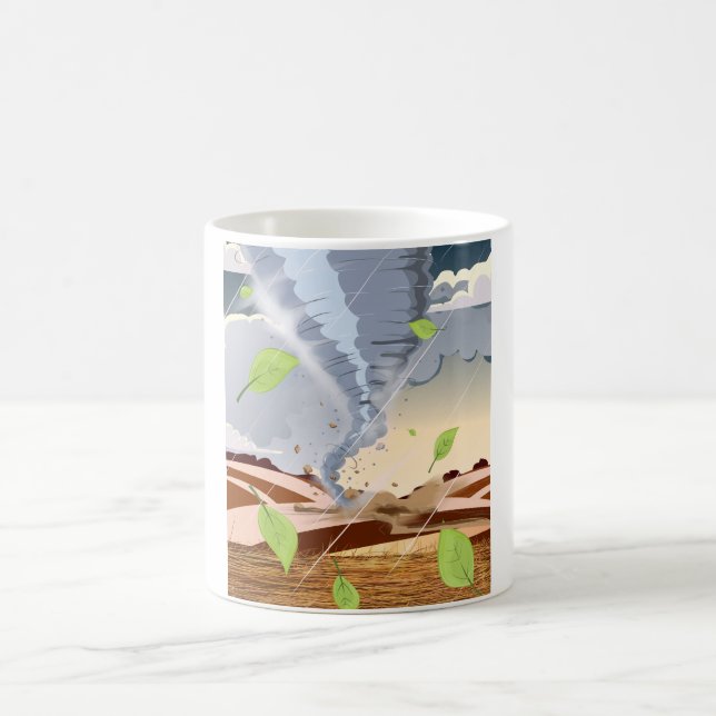 Caneca De Café Tornado Twister (Centro)