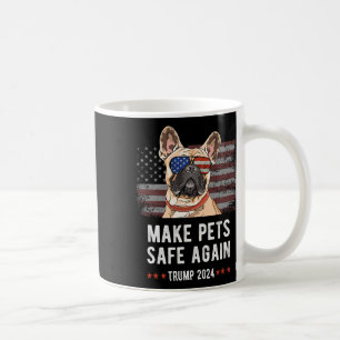 Caneca De Café Tornar os Animais de Estimação Seguros Novamente F