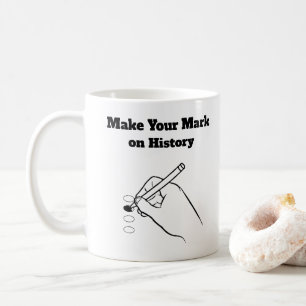Caneca De Café Tornar sua marca no histórico