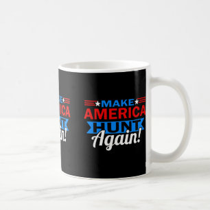 Caneca De Café Torne a América Caça Patriótica Novamente