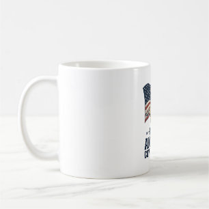 Caneca De Café Torne a América Cowboy Novamente Camisa Patriótica