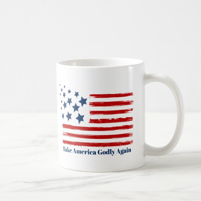 Caneca De Café Torne a América Piedosa Novamente (Direita)