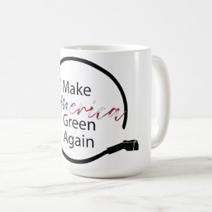 Caneca De Café Torne a América Verde novamente Carregador de Veíc