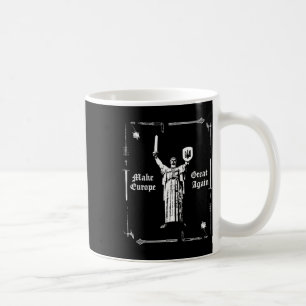 Caneca De Café Torne a Europa Grande Novamente Estátua da Pátria