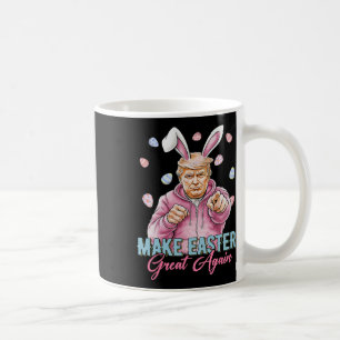 Caneca De Café Torne a Páscoa Grande Novamente Coelhinho Engraçad