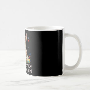Caneca De Café Torne a Páscoa Grande Novamente Coelhinho Trump En