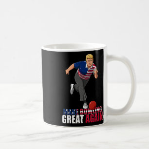 Caneca De Café Torne o Boliche Ótimo Novamente - Gif Engraçado de