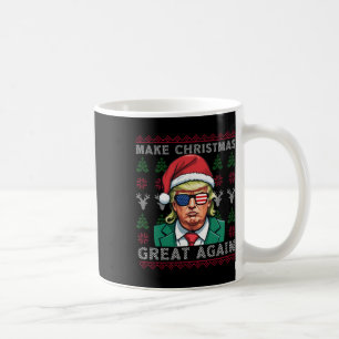 Caneca De Café Torne o Excelente de Natal novamente engraçado
