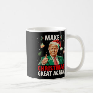 Caneca De Café Torne o Excelente de Natal Novamente Engraçado Tru