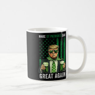 Caneca De Café Torne O Excelente Do Dia de São Patrício Novamente