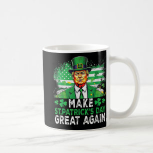 Caneca De Café Torne o Excelente do Dia de São Patrício Novamente