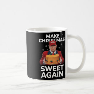 Caneca De Café Torne o Natal doce de novo Presente de Natal