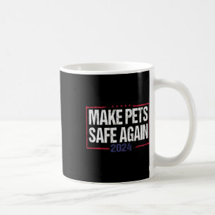 Caneca De Café Torne Os Animais Seguros Novamente Engraçados Na E