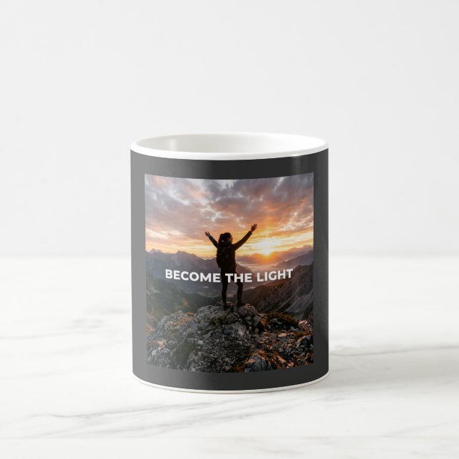 Caneca De Café Torne-se a Luz (Centro)