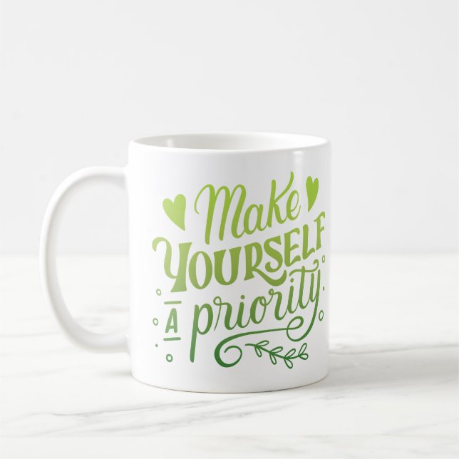 CANECA DE CAFÉ TORNE-SE UMA PRIORIDADE (Esquerda)