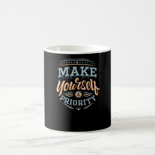 Caneca De Café Torne-se uma Prioridade