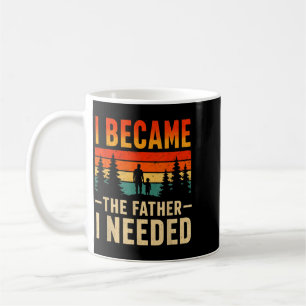 Caneca De Café Tornei-me O Pai Que Precisava Dia Dos Pais Papai