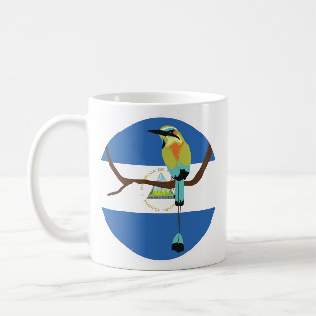 Caneca De Café Torogoz com tartaruga na Nicarágua (Esquerda)