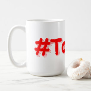 Caneca De Café "#Toronto" Design. Comprar Agora