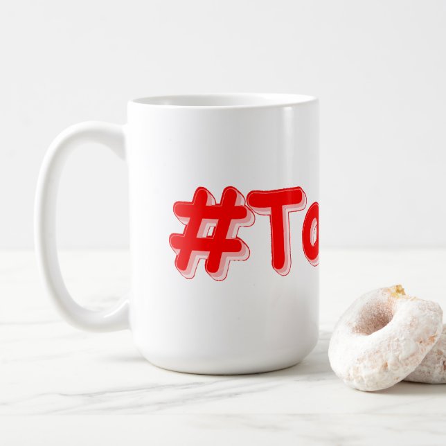 Caneca De Café "#Toronto" Design. Comprar Agora (Com Donut)