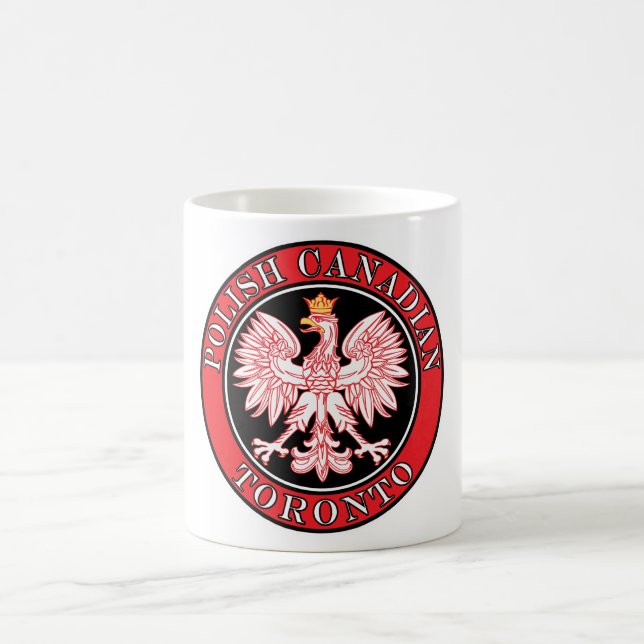 Caneca De Café Toronto Polska Eagle (Centro)