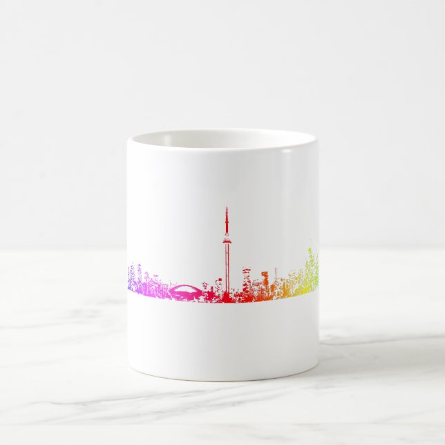 Caneca De Café Toronto Rainbow (Centro)
