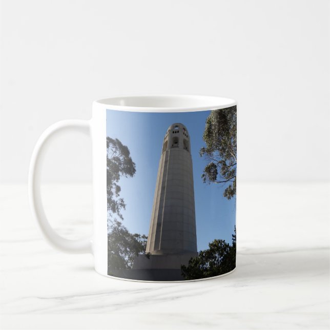 Caneca De Café Torre Coit, São Francisco #2 Mug (Esquerda)